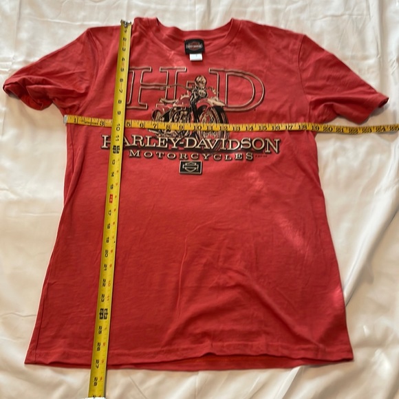 Harley-Davidson TIMELESS LEGENDS Orange Tee- Small - Picture 4 of 9